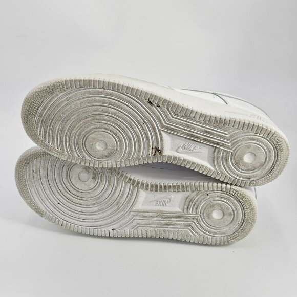 NIKE 315122-111 WHITE AIR FORCE 1 MENS SNEAKER SIZE US 11.5 - Picture 4 of 4